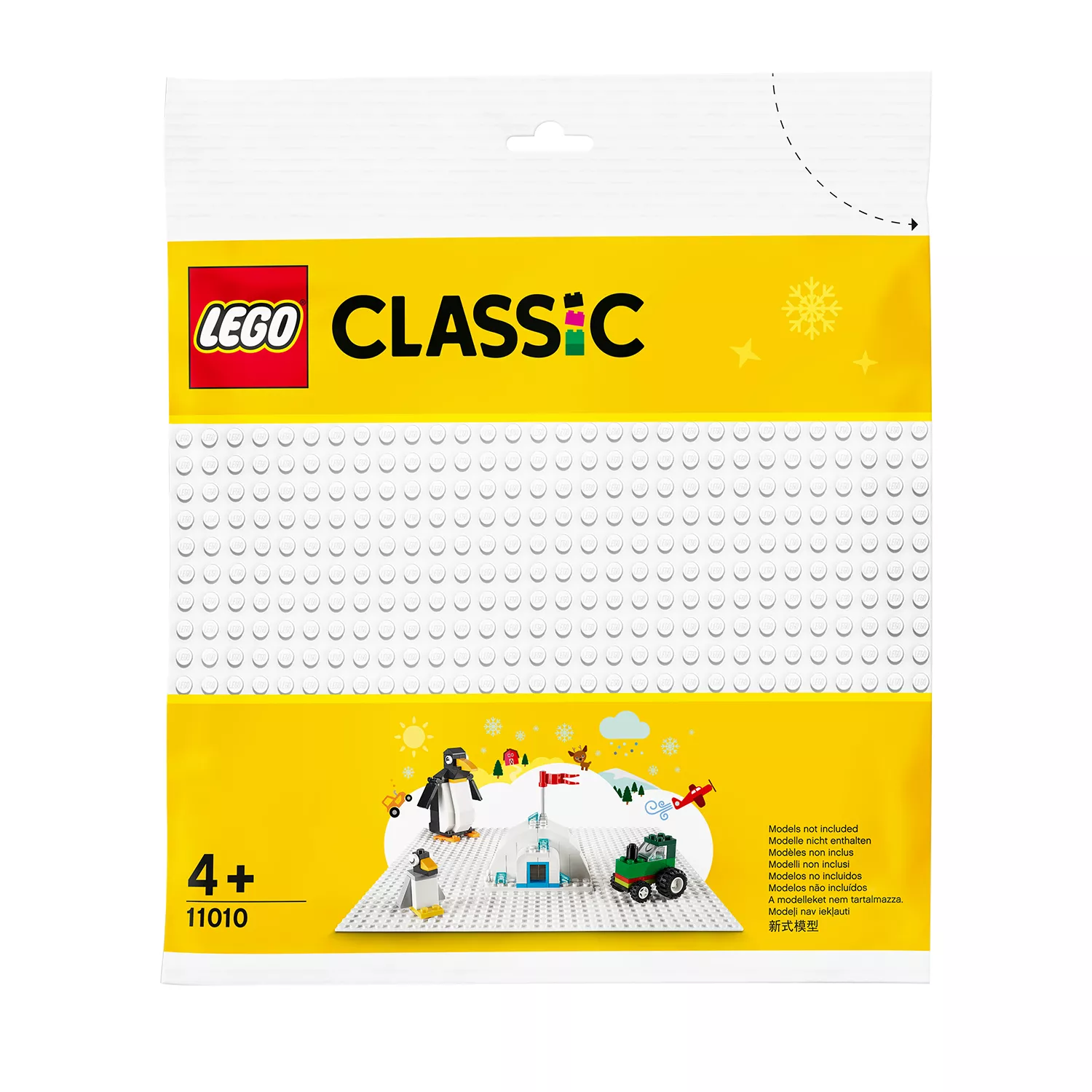 LEGO 11010 Classic Weiße Bauplatte