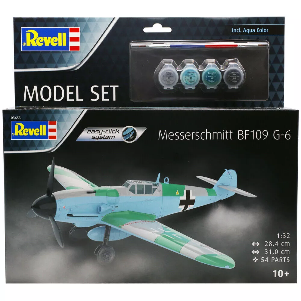 Revell 63653 Messerschmitt Bf109 G-6 Flugzeuge 1:48