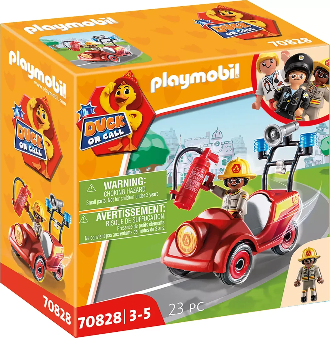 PLAYMOBIL 70828 DUCK ON CALL - Mini-Auto Feuerwehr