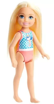 Barbie Chelsea Beach Puppe (Blond) GHV55