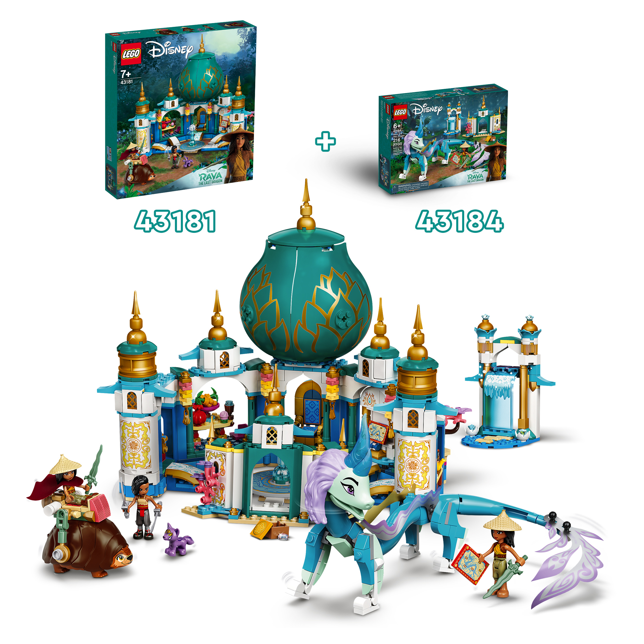 LEGO Disney Princess Raya und der Sisu Drache