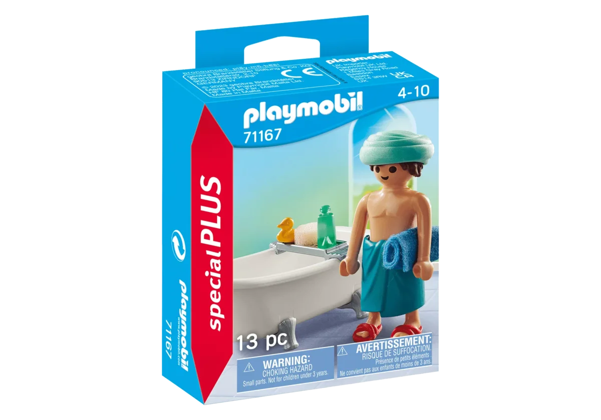 Playmobil 71167 Mann in der Badewanne Special Plus