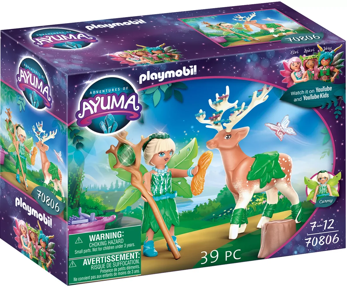 PLAYMOBIL 70806 Forest Fairy mit Seelentier