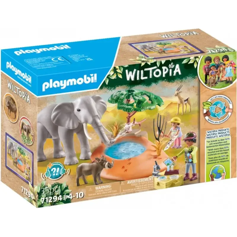 PLAYMOBIL 71294 Wiltopia - Spritztour Zum Wasserloch