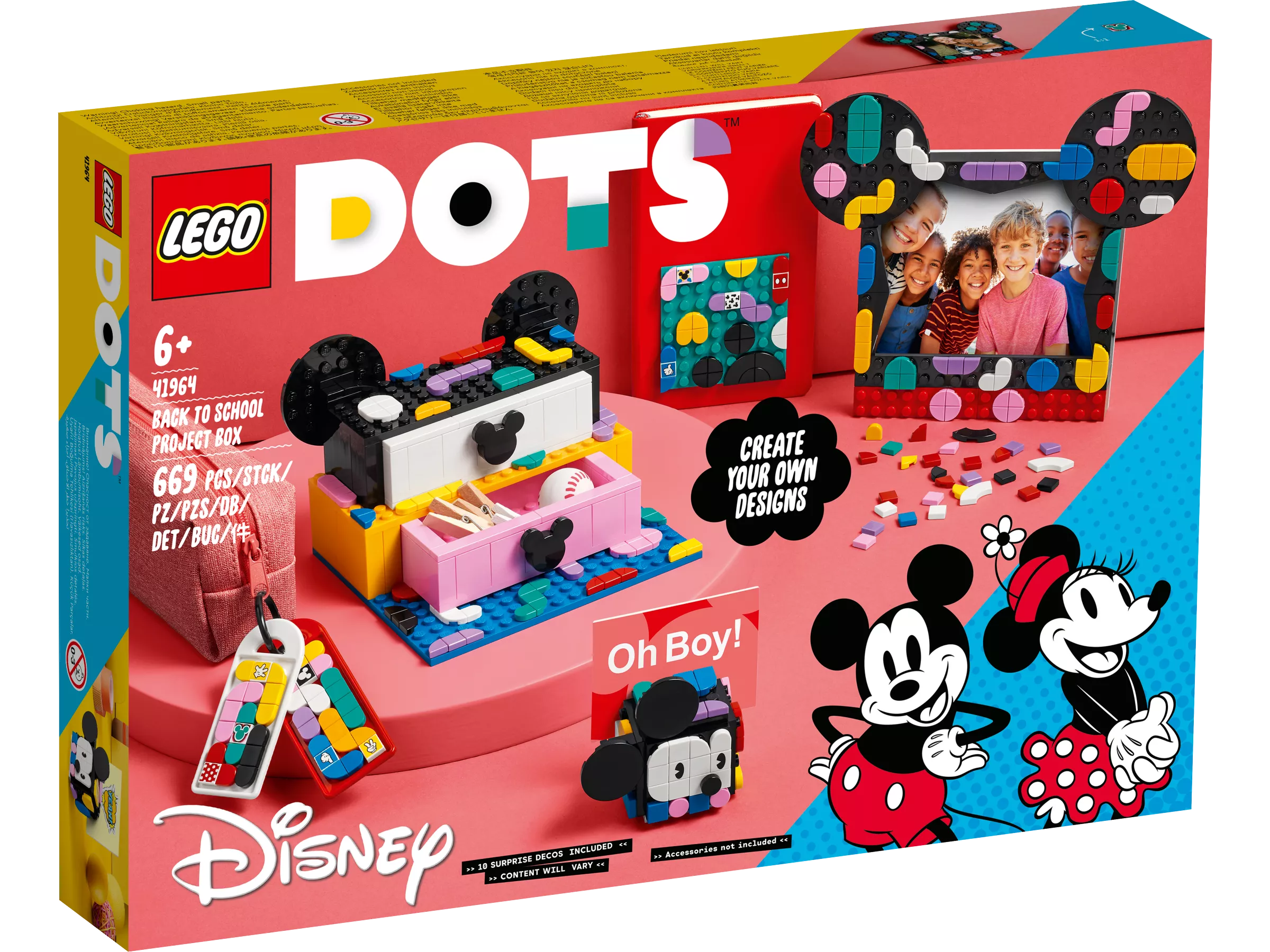 LEGO 41964 Micky & Minnie Kreativbox zum Schulanfang
