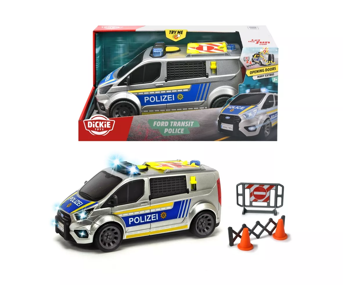 Dickie Toys Ford Transit Police (203715013)