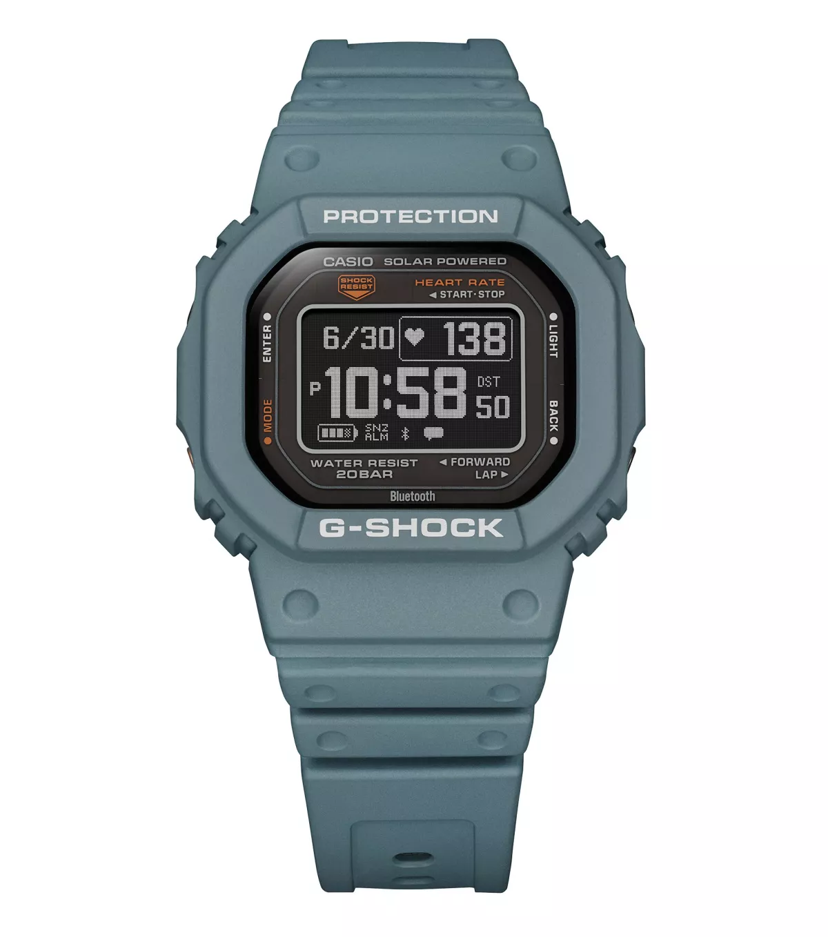 CASIO DW-H5600-2ER uhr, g-shock, smart watch, blau