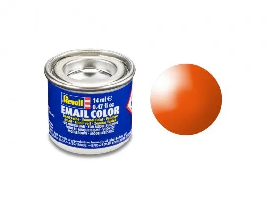 Revell 32130 orange, glänzend RAL 2004 14 ml-Dose Revell Modellbau-Farbe auf Kunstharzbasis