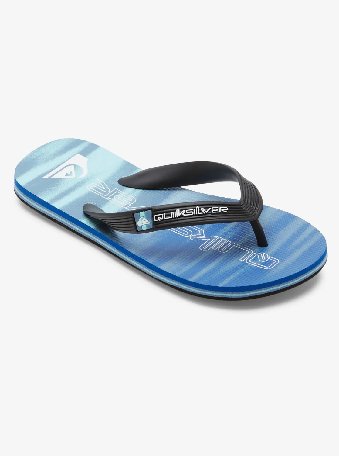 Quiksilver Molokai Art - Strand-Sandalen für Jungen Blau GR. 35