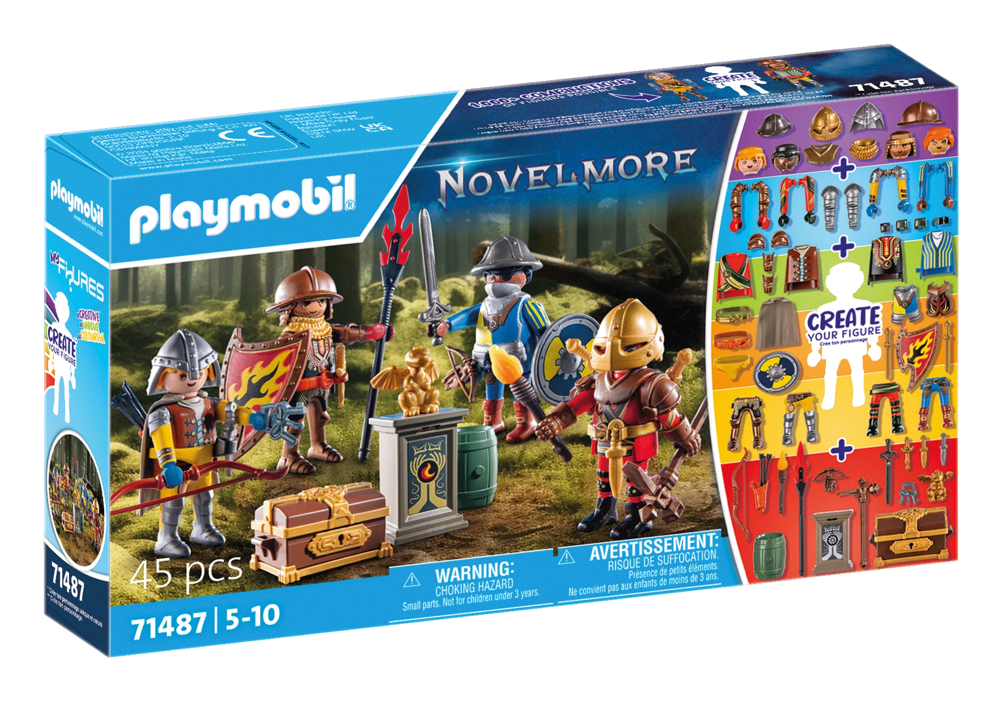 PLAYMOBIL 71487 My Figures: Ritter von Novelmore