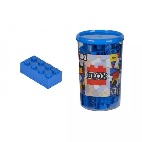 Blox, 100 Steine In Dose, Blau