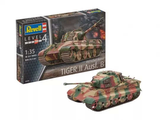 Revell 3249 Tiger II Ausf.B (Henschel Turret) Revell Modellbausatz