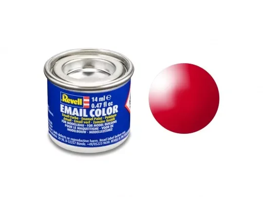 Revell 32134 Italian Red, glänzend 14 ml-Dose Revell Modellbau-Farbe auf Kunstharzbasis