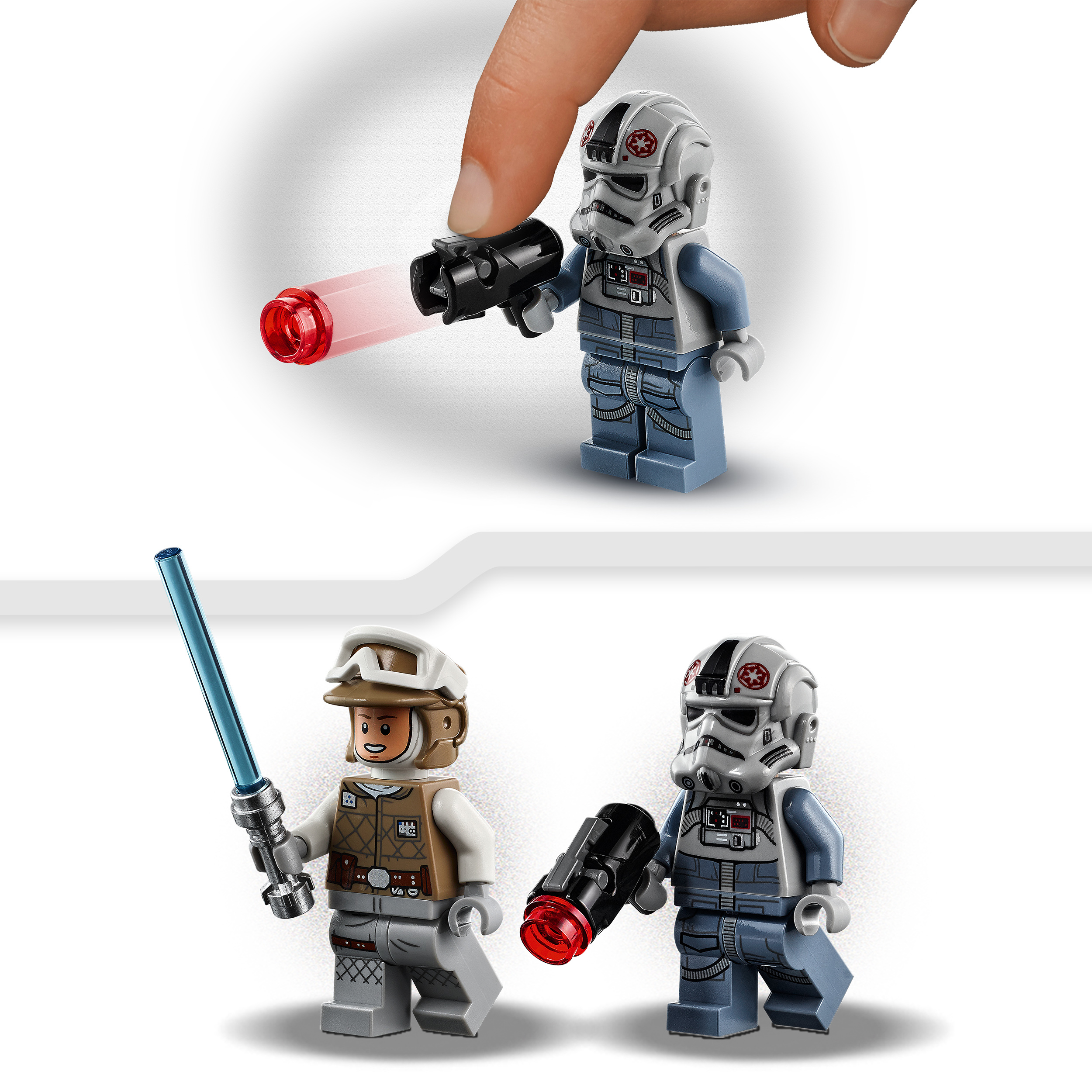 LEGO Star Wars AT-AT vs. Tauntaun Microfighters