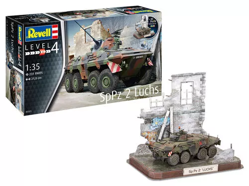 Revell 03321 3D Puzzle Diorama Und Luchs