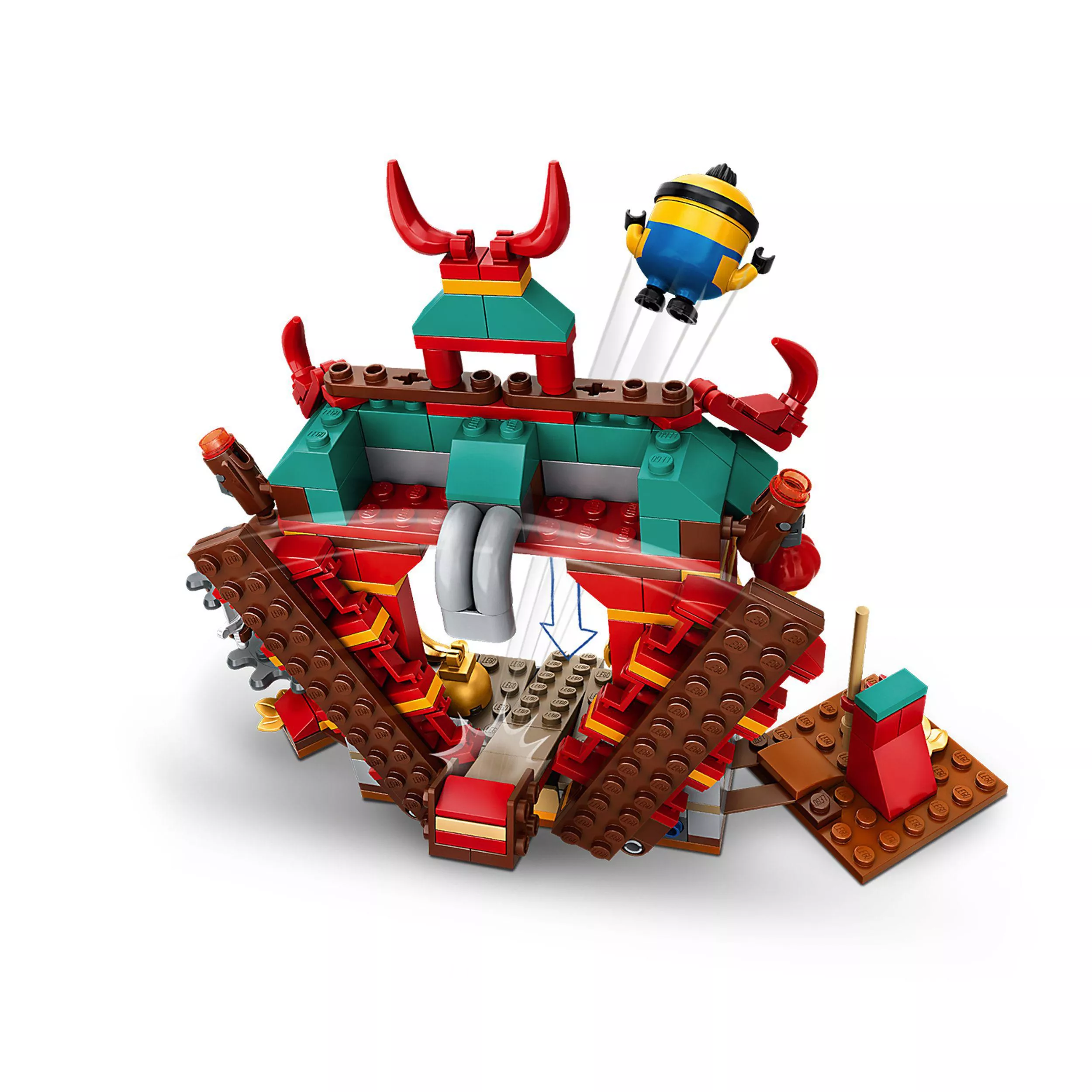 LEGO Minion Minions Kung Fu Tempel