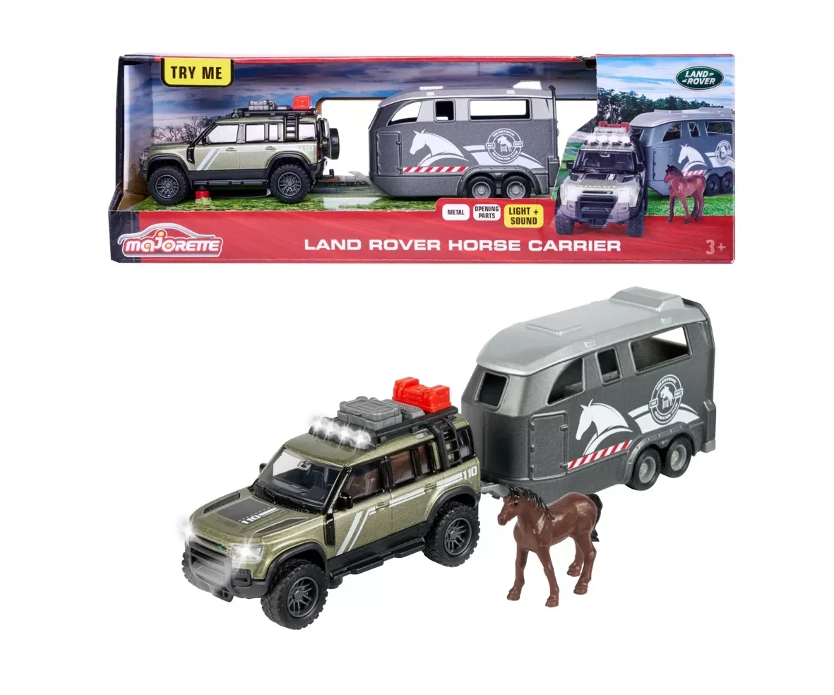 Majorette Land Rover Horse Carrier (213776000)