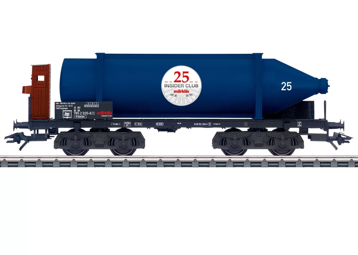 MÄRKLIN 48253 Carbidflaschenwagen blau 25 Jahre INSIDER - Spur H0