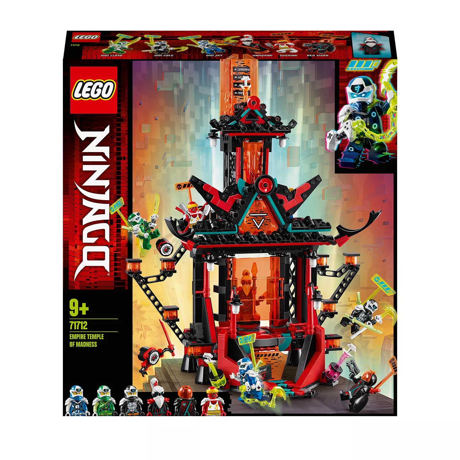 LEGO NINJAGO Tempel des Unsinns