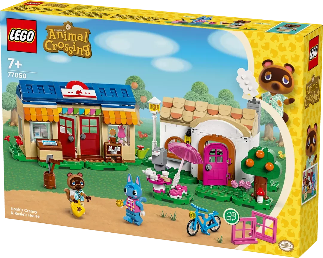 LEGO 77050 Animal Crossing Nooks Laden und Sophies Haus Spielzeug mit Figuren