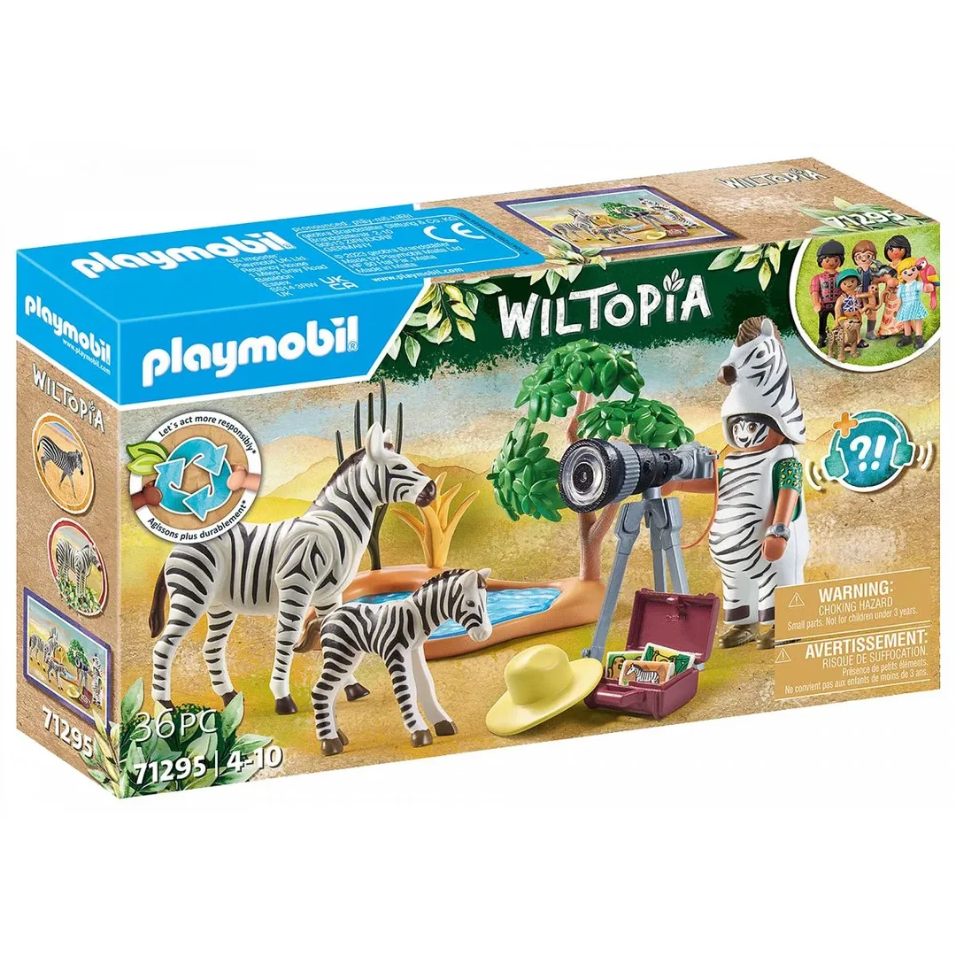 PLAYMOBIL 71295 Wiltopia - Unterwegs Mit Tierfotografin