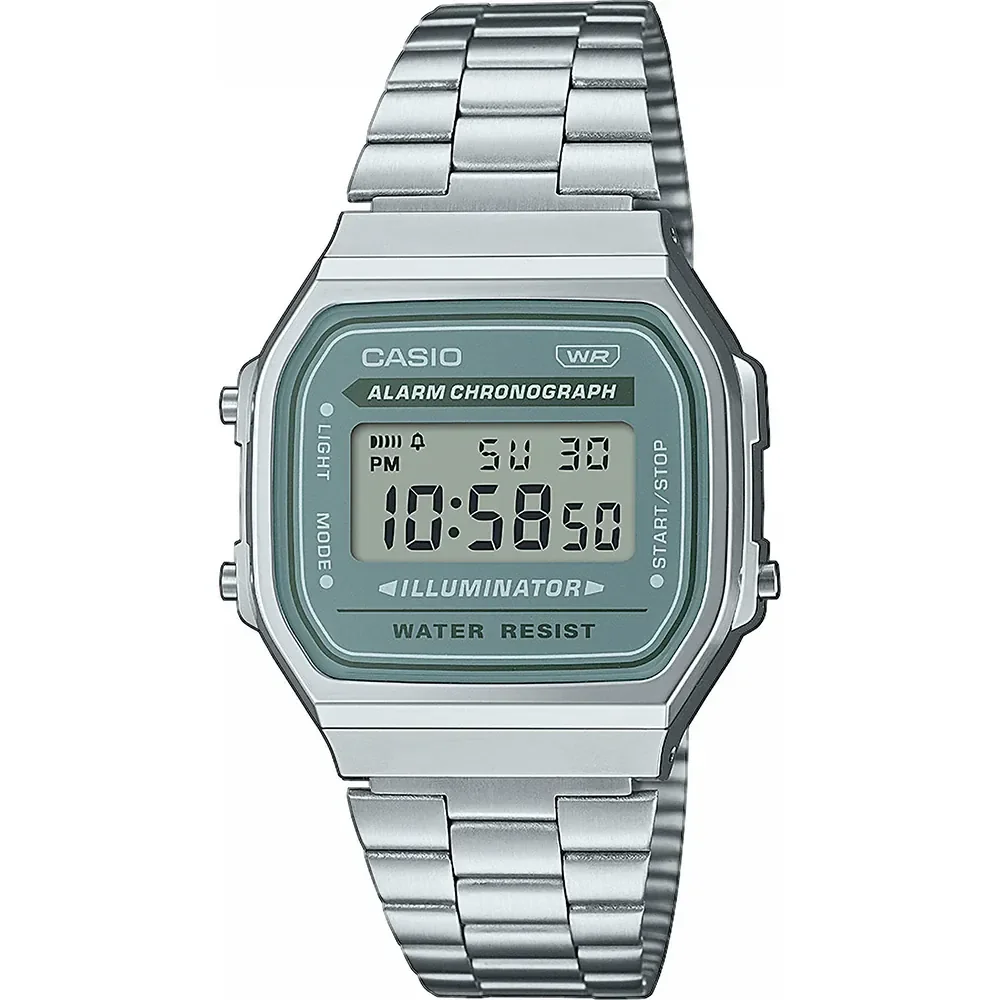 CASIO A168WA-3AYES Casio Vintage Silber