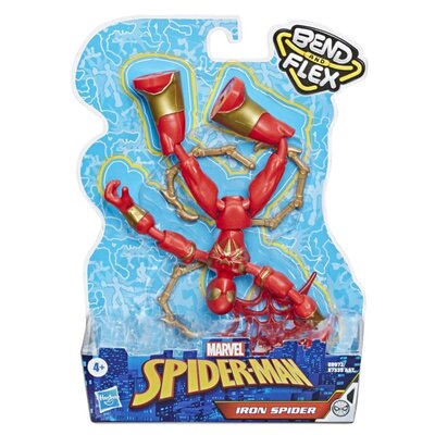 MARVEL Spider-Man Bend & Flex Iron Spider Figure E89725L20