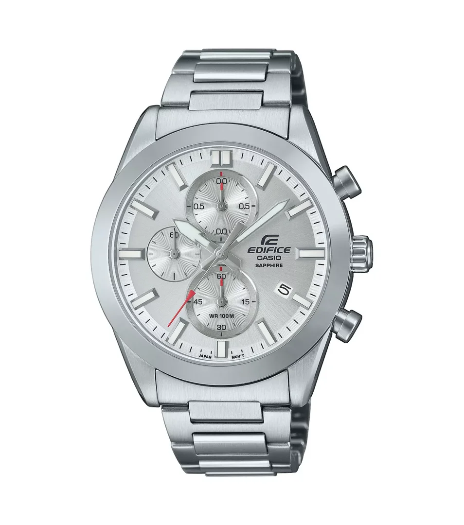 CASIO EFB-710D-7AVUEF uhr, edifice, silber