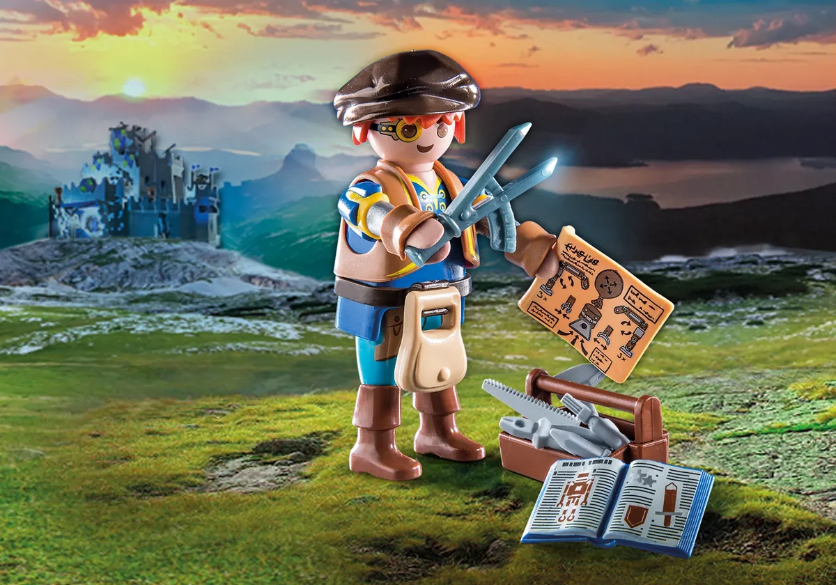 PLAYMOBIL 71302 Novelmore - Dario mit Werkzeug