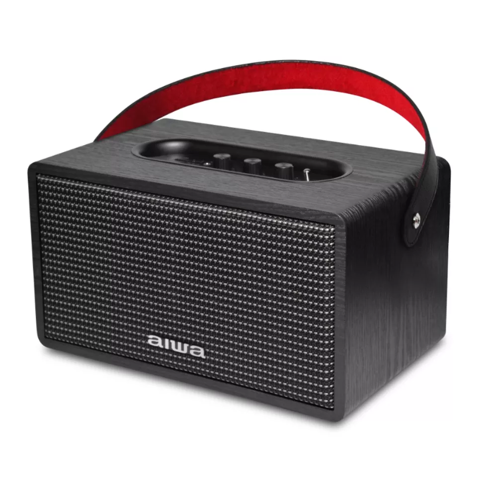 Aiwa - Bluetooth-Lautsprecher MI-X150 Retro Plus X Stereo, schwarz 
