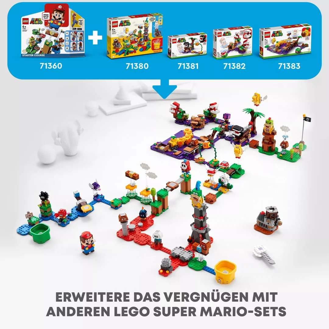 LEGO Super Mario Baumeister-Set für eigene Abenteuer