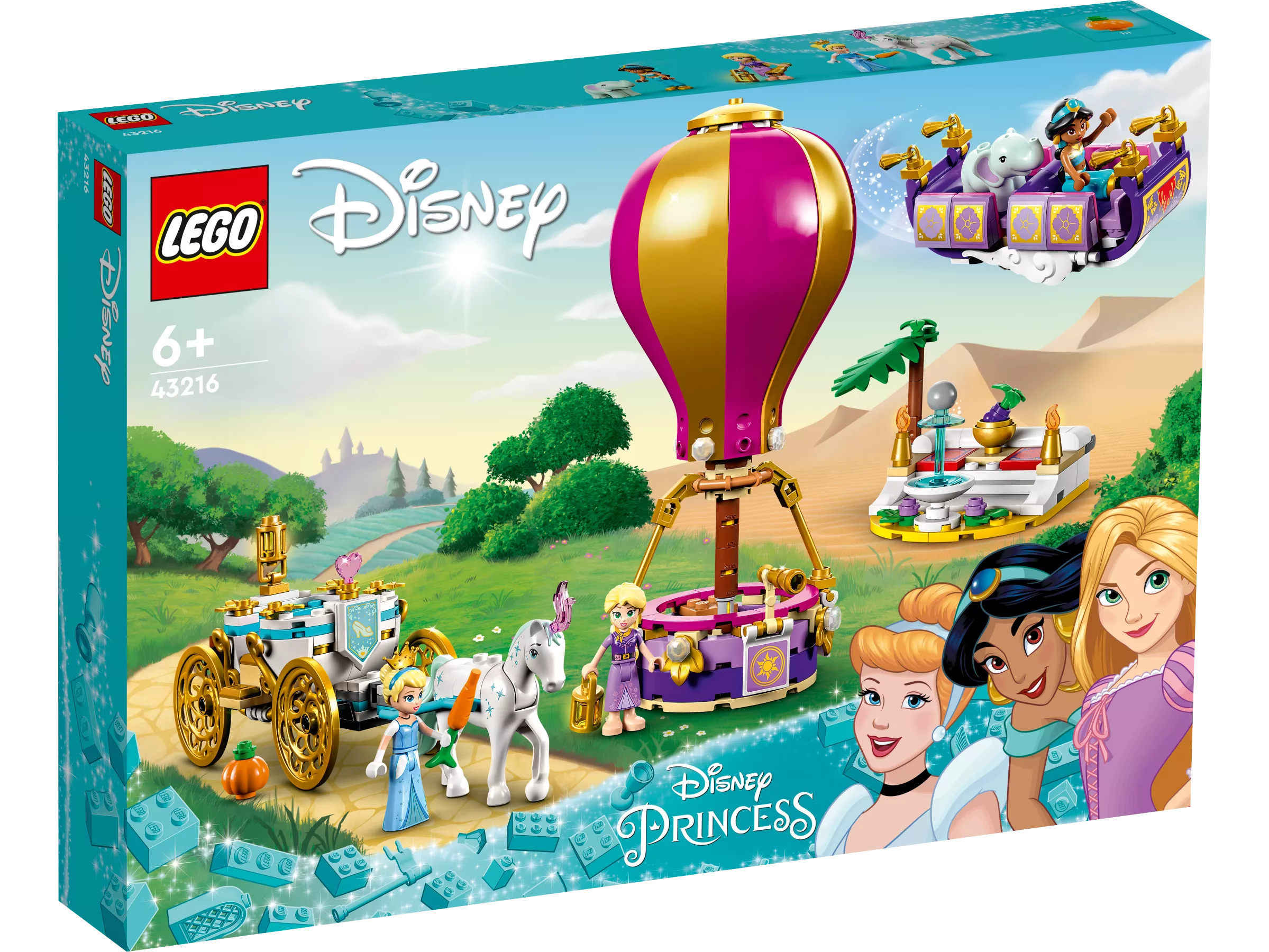 LEGO 43216 Prinzessinnen auf magischer Reise