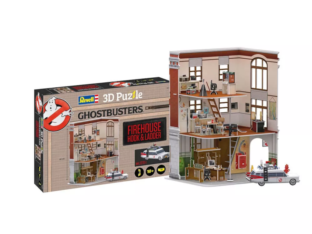 Revell 00223 3D Puzzle Ghostbusters Firestation