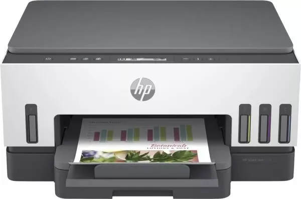 HP Smart Tank 7005 Multifunktionsdrucker (Drucker, Scanner, Kopierer, WLAN, AirPrint, Duplex, inklusive Tinte für bis zu 3 Jahre drucken)