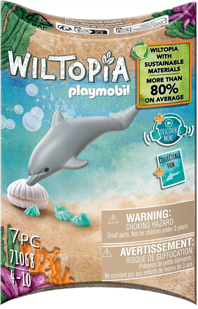 PLAYMOBIL 71068 Wiltopia - Junger Delfin