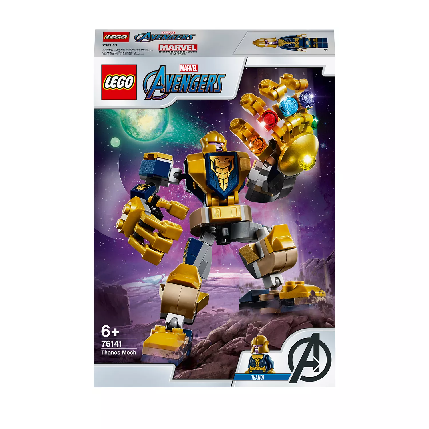 LEGO Marvel Avengers Movie 4 Thanos Mech