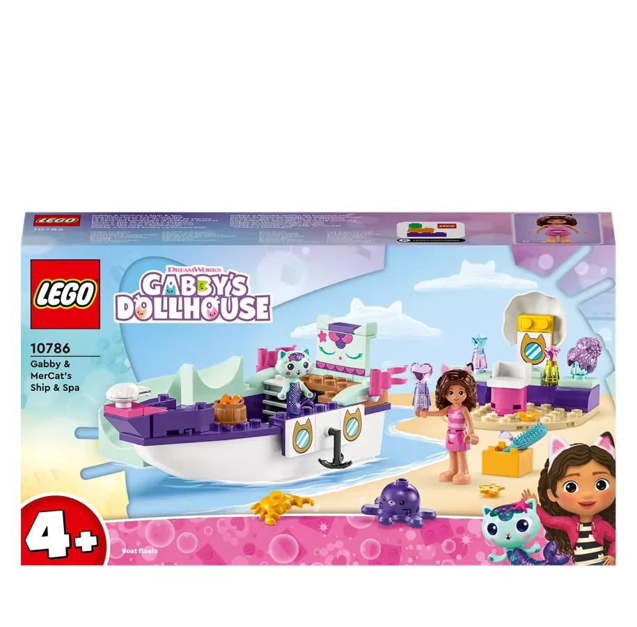 LEGO 10786 Gabbys und Meerkätzchens Schiff und Spa Gabby's Puppenhaus