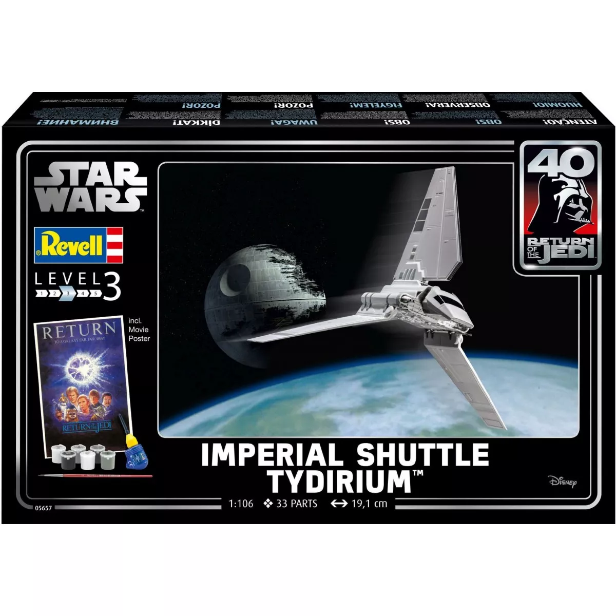 Revell 05657 Geschenkset Imperial Shuttle Tydirium - Star Wars 1:106