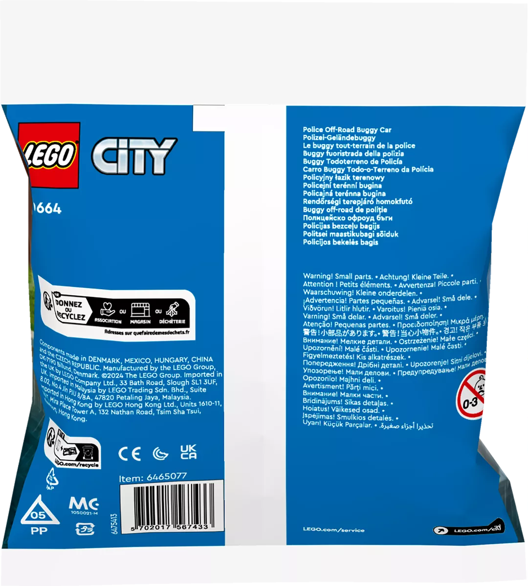 LEGO 30664 Polizei-Geländebuggy
