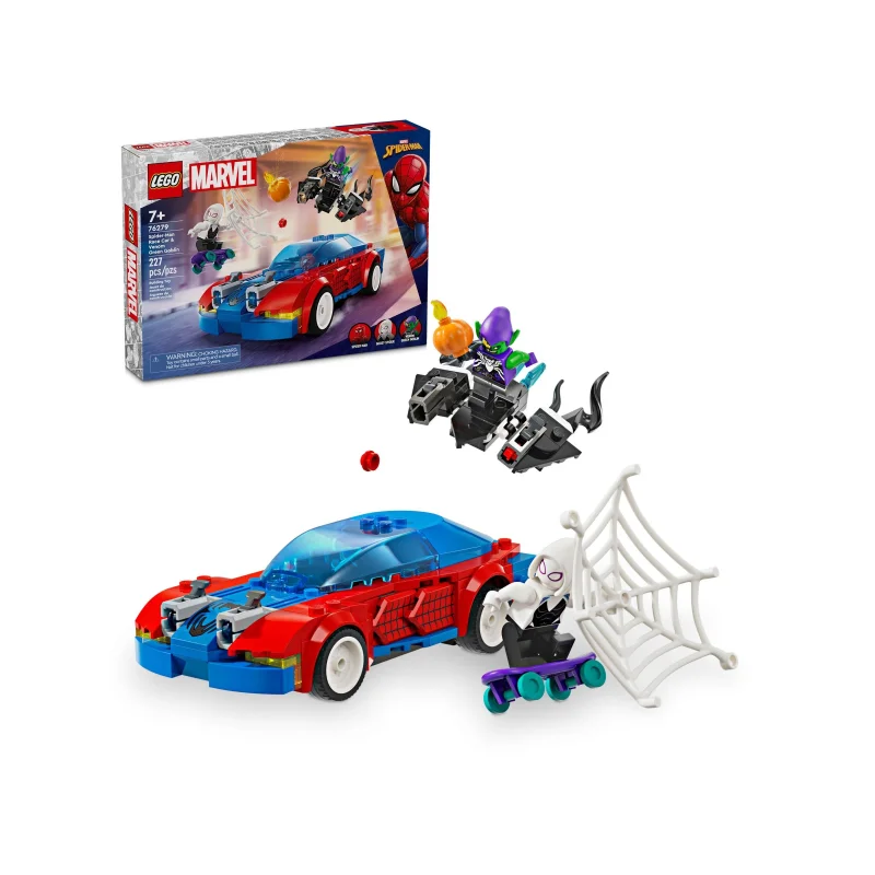 LEGO 76279 Marvel Spider-Mans Rennauto & Venom Green