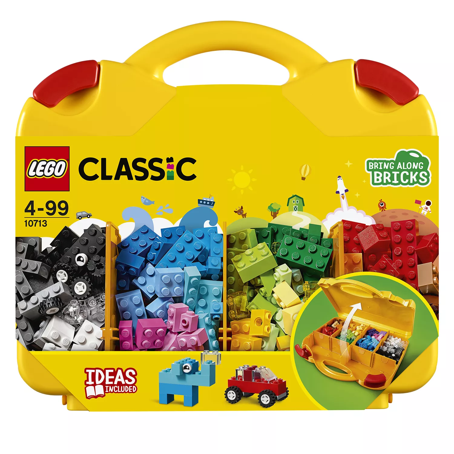 LEGO 10713 Classic Bausteine Starterkoffer - Farben sortieren