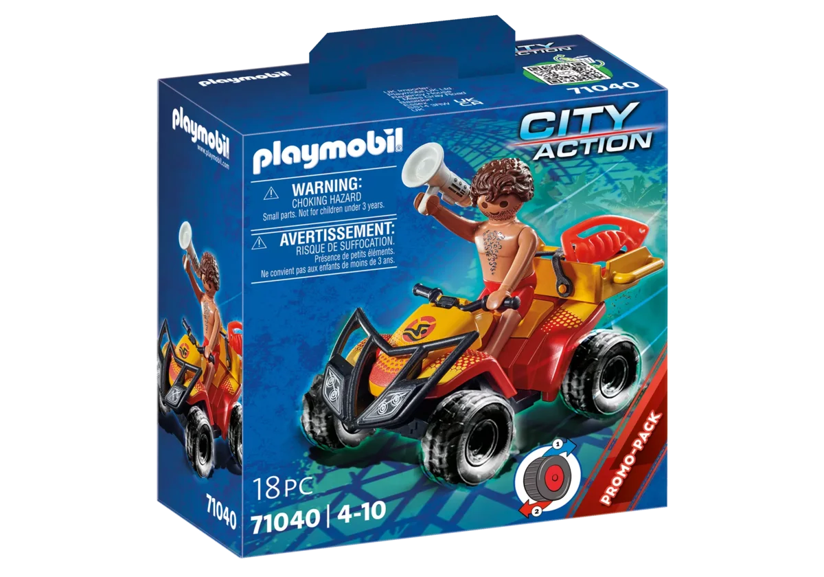 PLAYMOBIL 71040 Rettungsschwimmer-Quad