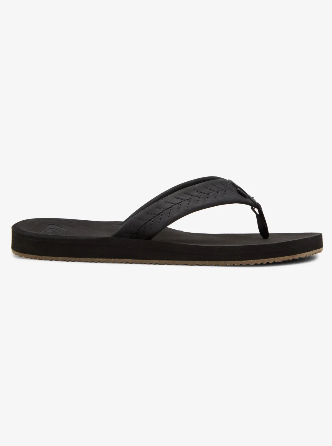 Quiksilver Left Coasta - Ledersandalen für Männer Schwarz GR. 40
