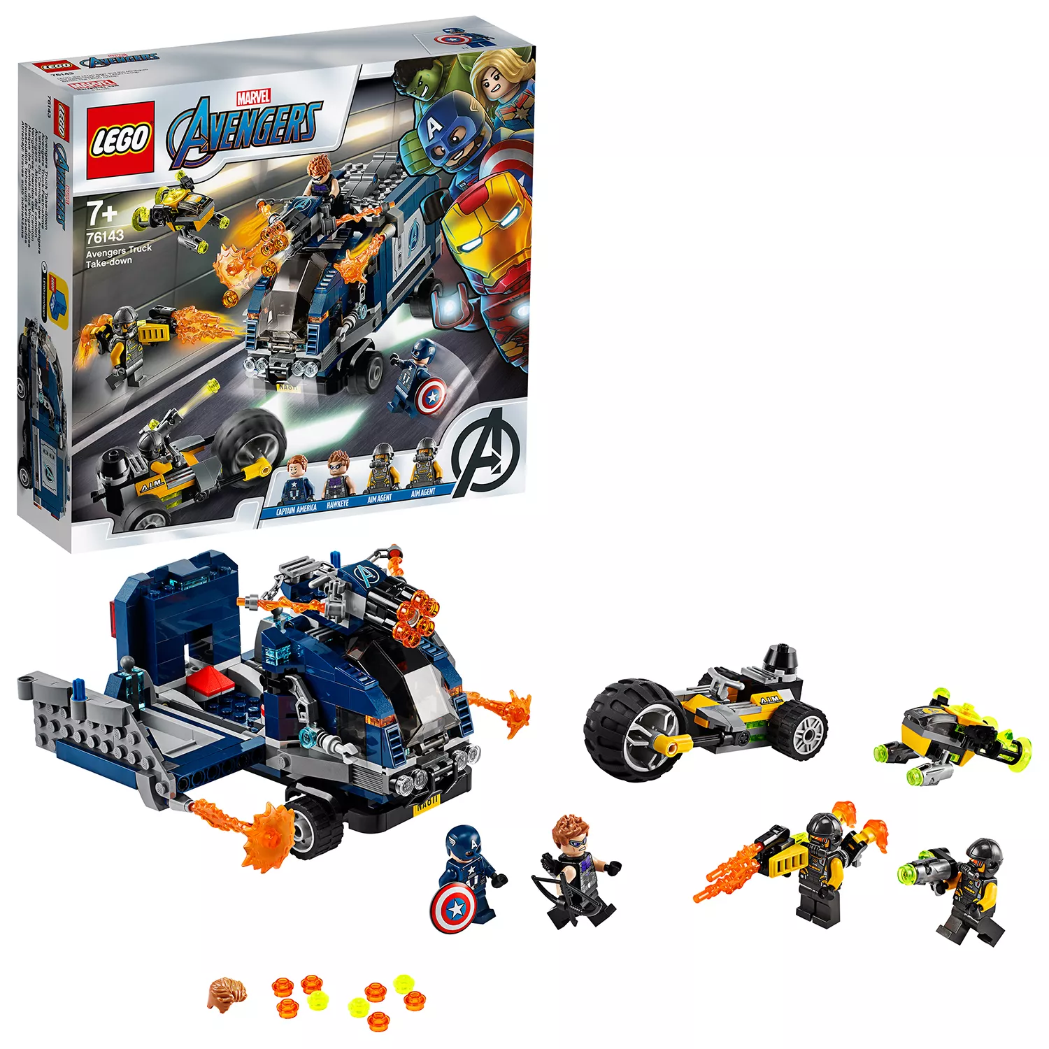 LEGO Marvel Avengers Movie 4 Avengers Truck-Festnahme