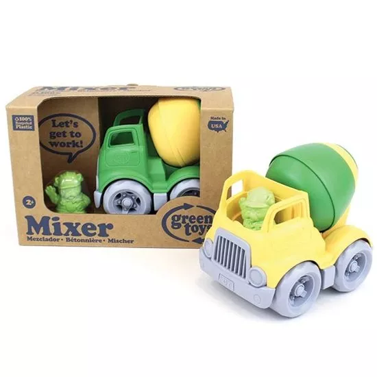 Green Toys 012632 Betonmischer gelb