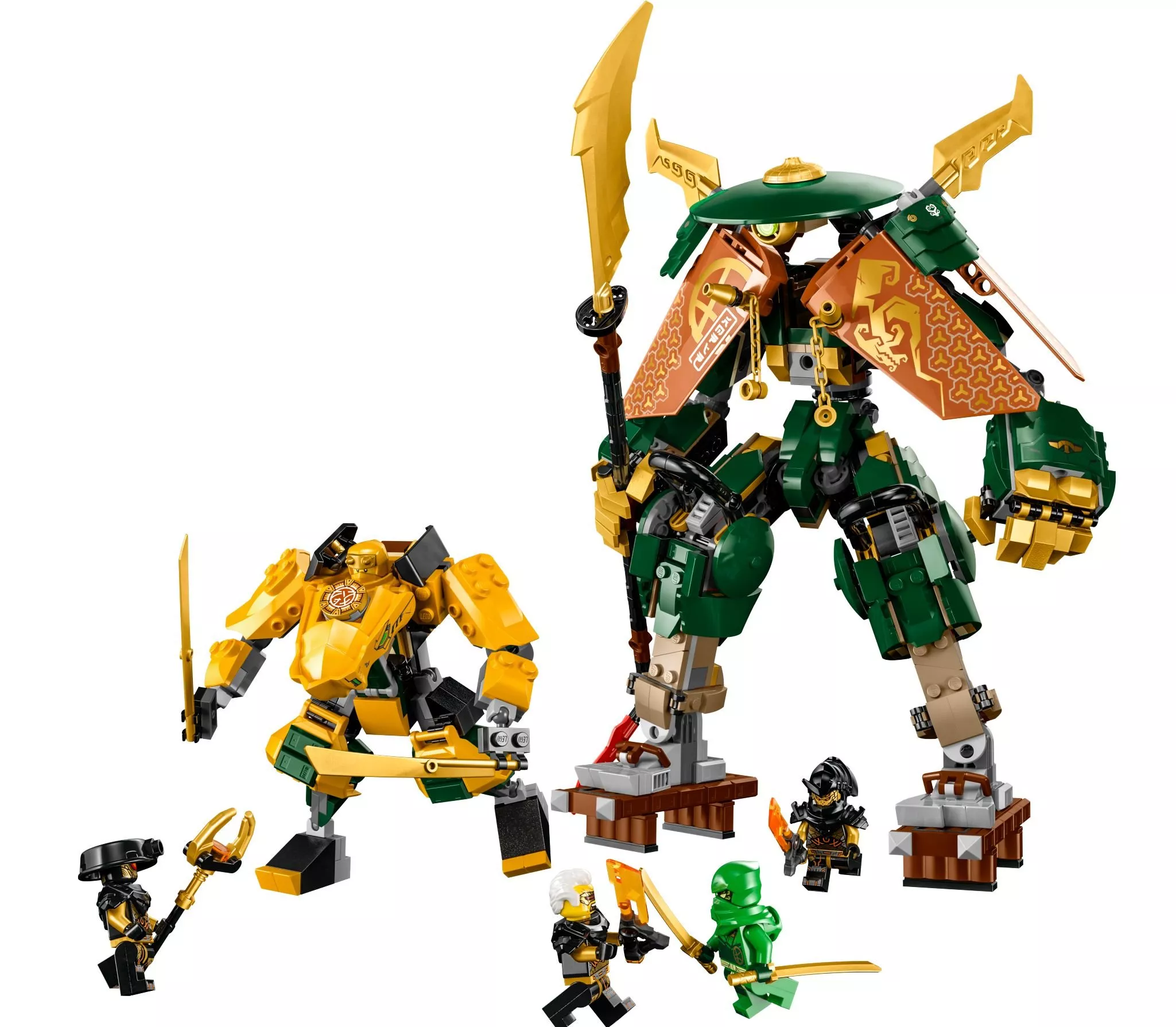 LEGO 71794 Ninjago Lloyds und Arins Training-Mechs