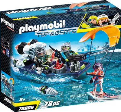 PLAYMOBIL 70006 Playmobil Team S.H.A.R.K. Harpoon Craft
