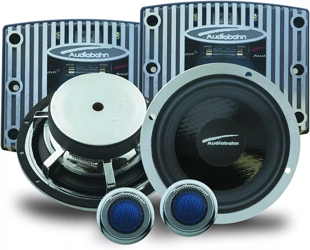 AudioBahn ABC 4002 4 inch 2-Way carboxylic Compo System 120W RMS 240W MAX