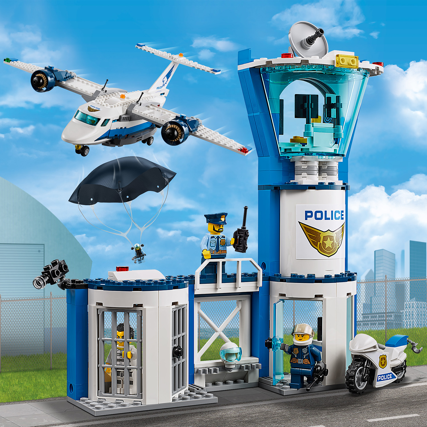 LEGO City Polizei Fliegerstützpunkt - 60210