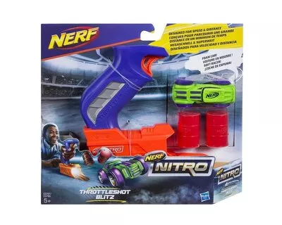Nerf Nitro Throttleshot Blitz Blau C0781